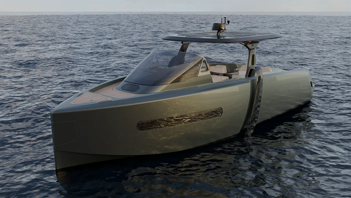 The SEAir Flying Yacht, designed by Sacha Lakic