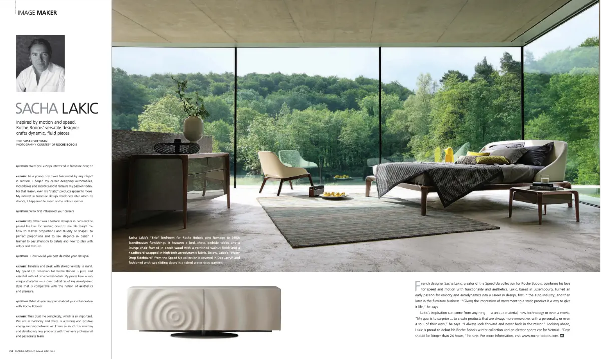 SACHA LAKIC – IMAGE MAKER – MIAMI HOME & DECOR